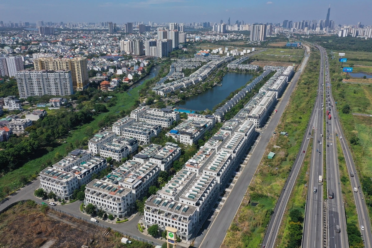 Thị trường bất động sản khu Đông TP HCM. Ảnh: Quỳnh Trần